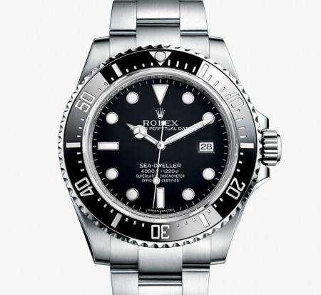 Rolex Sea-Dweller Cloned 3235 Movement Watch Black Dial 116600-0003