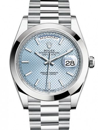 Rolex Day-Date II Watch 228206-0004 Presidential Ice Blue