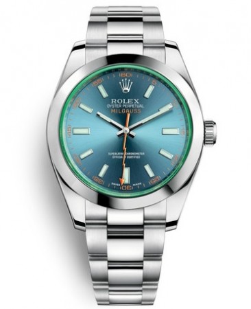 Rolex Milgauss Watch 116400GV-0002 Lighting Blue