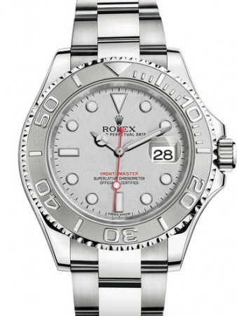 Rolex Yacht-Master Watch 116622-0002 Silver Dial    