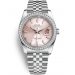 Rolex Datejust 36 Watch 116244-0050 Jubilee Pink Dial