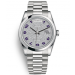 Rolex Day-Date Watch 118206-0085 Presidential Diamonds-Paved Dial