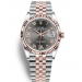 Rolex Datejust 36 Rose Gold Watch 126231-0023 Jubilee Gray