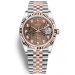 Rolex Datejust 36 Rose Gold Watch 126231-0025 Jubilee Chocolate