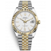 Rolex Datejust II Two-Tone Gold Watch 126333-0016 Jubilee White