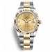 Rolex Datejust 36 Two Tone Gold Watch 126233-0018 White