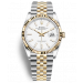 Rolex Datejust 36 Two Tone Gold Watch 126233-0019 Jubilee White