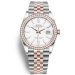 Rolex Datejust 36 Rose Gold Watch 126281RBR-0005 Jubilee White