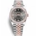 Rolex Datejust 36 Rose Gold Watch 126281RBR-0011 Jubilee Gray