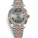 Rolex Datejust II Two-Tone Rose Gold Watch 126331-0016 Gray