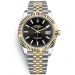 Rolex Datejust II Two-Tone Gold Watch 126333-0014 Black Dial