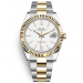 Rolex Datejust II Two-Tone Gold Watch 126333-0015 White Dial