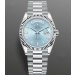 Rolex Day-Date Watch 128236-0009 Presidential Ice Blue Dial