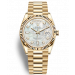 Rolex Day-Date Yellow Gold Watch 128238-0011 Presidential MOP