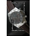 Rolex Daytona Watch Brown Leather Strap Dark Gray Dial