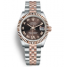 Rolex Lady-Datejust Two Tone Rose Gold Watch 178271-0071 Chocolate