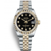 Rolex Lady-Datejust Two Tone Gold Watch 178273-0020 Black