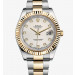 Rolex Datejust II Two-Tone Gold Watch 116333-0008 Cream-Coloured