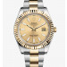 Rolex Datejust II Two-Tone Gold Watch 116333-0006 Swiss Replica Gold Dial