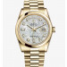 Rolex Day-Date Gold Watch 118208-0061 Presidential MOP Dial