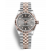 Rolex Lady-Datejust Two Tone Rose Gold Watch 278271-0018 Swiss Replica Gray