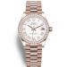 Rolex Lady-Datejust All Rose Gold Watch 278285RBR-0008 White