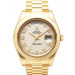 Rolex Day-Date II All Gold Watch 218238 Presidential Cream-Coloured