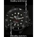 Rolex Deepsea Pro-Hunter Sea-Dweller Watch Nylon Strap Swiss Replica Black