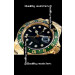 Rolex GMT-Master II Cloned 3285 Movement Watch Green Bezel