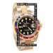 Rolex GMT-Master II Cloned 3285 Movement Watch All Gold Blue Gems