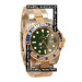 Rolex GMT-Master II Cloned 3285 Movement Watch Green Dial Blue Gems 
