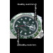 Rolex GMT-Master II Cloned 3285 Movement Watch Green Dial And Bezel