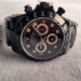 Rolex Daytona All Black Watch Diamonds Markers