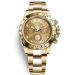 Rolex Daytona All 18K Yellow Gold Watch Diamonds Markers Gold Dial