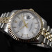 Rolex Datejust II Two-Tone Gold Watch Jubilee Bracelet Silver Dial