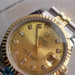 Rolex Day-Date Two-Tone Gold Watch Jubilee Bracelet Diamonds Markers