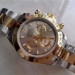 Rolex Daytona Two-Tone Gold Watch Silver Gray Dial