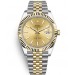 Rolex Datejust II Two-Tone Gold Watch 126333-0010 Jubilee Gold Dial