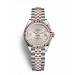 Rolex Lady-Datejust Two Tone Rose Gold Watch 279171-0019 Swiss Replica Champagne