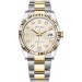 Rolex Datejust 36 Two Tone Gold Watch 126233-0028 Silver Dial