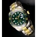 Rolex Submariner Date Two-Tone Watch Green