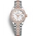 Rolex Lady-Datejust Two Tone Rose Gold Watch 279381rbr-0021 White