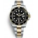 Rolex Submariner Date Two-Tone Watch 126613LN-0002 Black