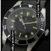 Rolex Submariner Vintage Watch Gray Nylon Strap Black
