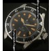 Rolex Submariner Vintage Watch Black Nylon Strap Orange Hour Markers